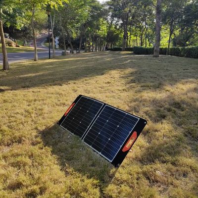 Panel solar plegable de 100 W negro flexible MSDS UN38.3