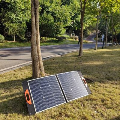 Panel solar plegable de 100 W negro flexible MSDS UN38.3
