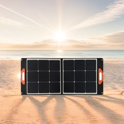 Panel solar plegable de 100 W negro flexible MSDS UN38.3