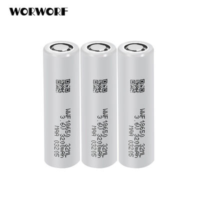 MSDS UN38.3 Baterías de baja temperatura 18650 3200mAh Célula cilíndrica de iones de litio