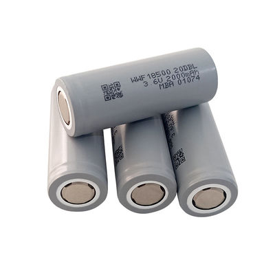 UN38.3 Iones de Li Baja Temperatura 18650 30 ml Iones de Li Cilíndrico 3.6V