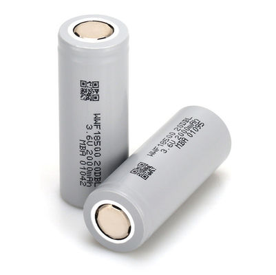 UN38.3 Iones de Li Baja Temperatura 18650 30 ml Iones de Li Cilíndrico 3.6V