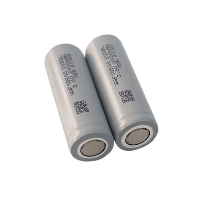 UN38.3 Iones de Li Baja Temperatura 18650 30 ml Iones de Li Cilíndrico 3.6V