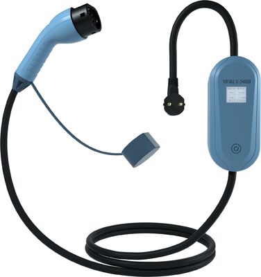 Punto de carga para automóviles domésticos de 16A 220V UN38.3 Ev Cargadores para el hogar con pantalla