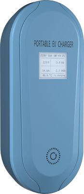 Punto de carga para automóviles domésticos de 16A 220V UN38.3 Ev Cargadores para el hogar con pantalla