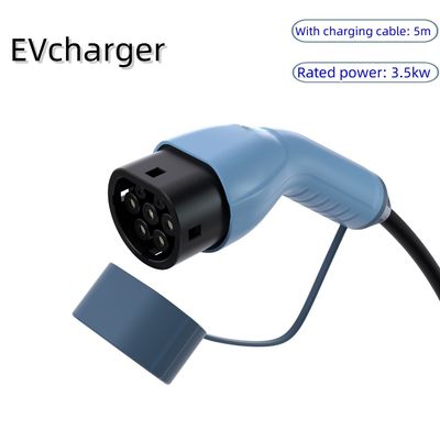 Punto de carga doméstico montado en la pared 220V 3.5kw pila de carga de automóviles eléctricos