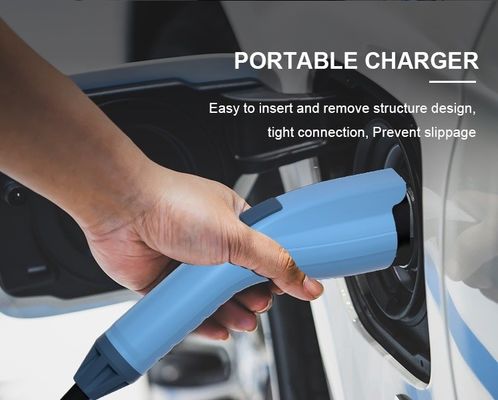 MSDS UN38.3 Punto de carga para el hogar Cargador de automóvil eléctrico portátil para el hogar con cable