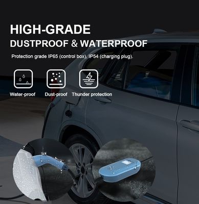 UN38.3 Punto de carga Cargador para el hogar Cargador para automóviles montado en la pared 3.5kw 16A