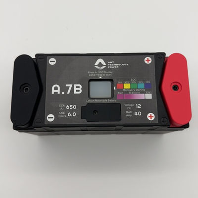 12V 6a Batería de litio hierro fosfato A7B Batería de arranque de emergencia