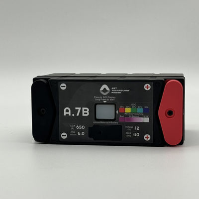 12V 6a Batería de litio hierro fosfato A7B Batería de arranque de emergencia