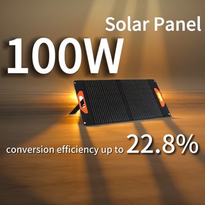 UN38.3 Panel solar plegable mono 300W 400W Película de energía solar plegable