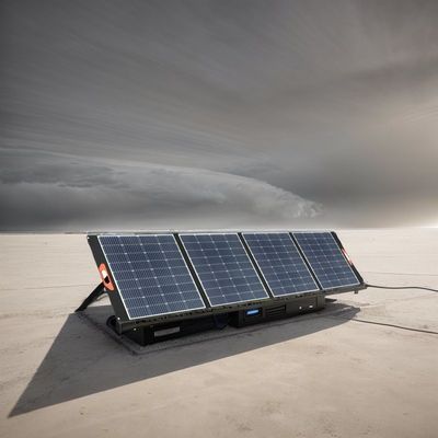 Panel fotovoltaico solar solar flexible plegable ligero de 60W con silicio monocristalino