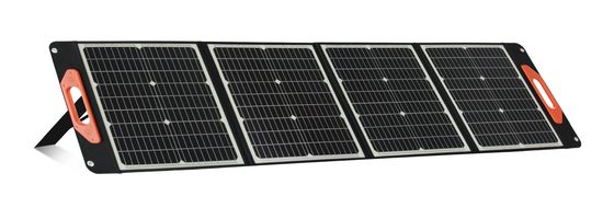 Panel solar plegable de silicio monocristalino de 200W para un almacenamiento y transporte fáciles