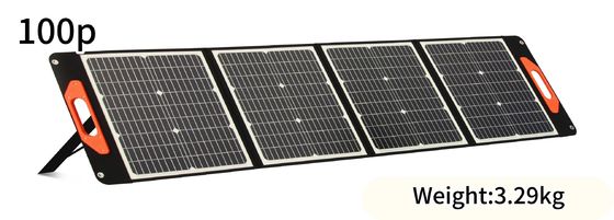 Estación de energía fotovoltaica portátil al aire libre con panel solar