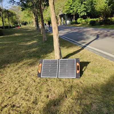 Paneles solares plegables de cristal único 30W * 2PCS Generador solar para el hogar