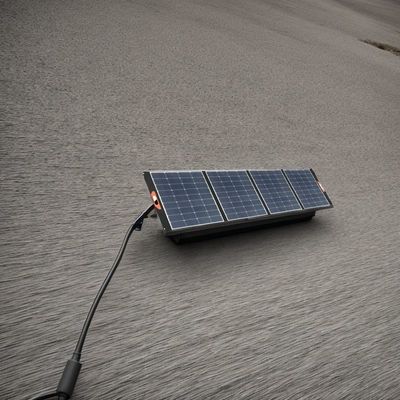 Panel solar portátil de USB de 100 vatios UN38.3 Cargador solar plegable