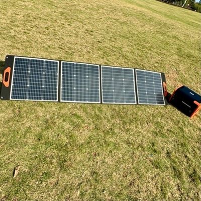 Sistemas de energía solar de campamento de cristal único 22,8% Paneles solares de campamento ligeros