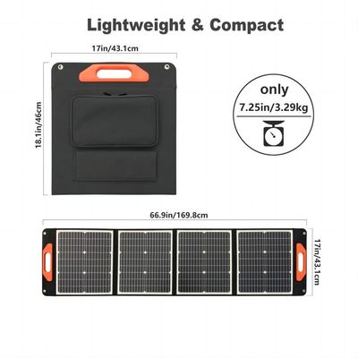 Cargador de paneles solares plegables de emergencia impermeable para servicio postventa
