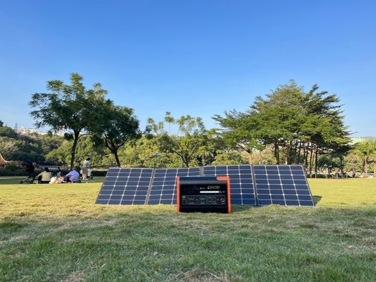 Panel solar fotovoltaico negro de 200 W con alta eficiencia de conversión