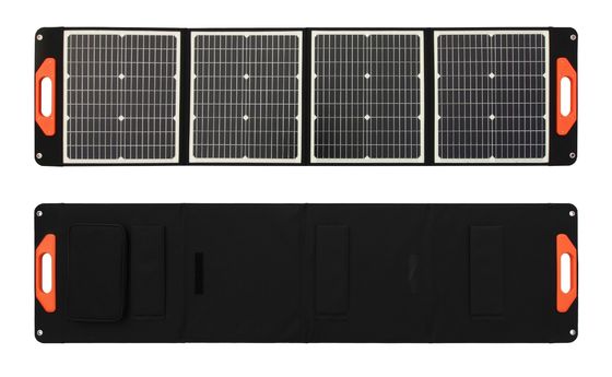 Panel solar de silicio monocristalino 100W 200W Células fotovoltaicas Modulo Panel solar plegable portátil