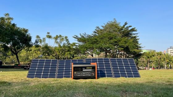 MSDS Paneles solares de silicio monocristalino 400W Cargador de paneles solares plegables