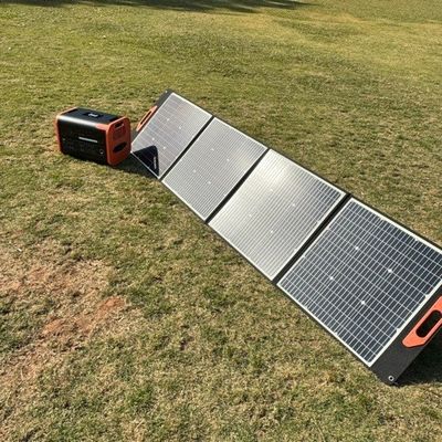 Panel fotovoltaico plegable Estación de energía solar de 120W para viajes y necesidades de camping