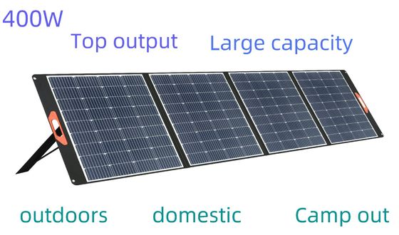 22Eficiencia de conversión del 0,8% Panel solar portátil para teléfonos inteligentes Computadoras portátiles Acampada