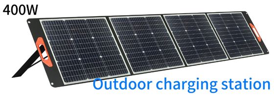 Panel solar portátil de silicio monocristalino para el suministro de energía en el sistema de almacenamiento de energía