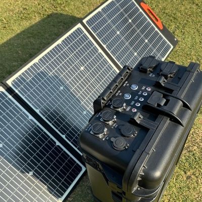 Los paneles solares móviles portátiles de 100W Solución de energía sostenible