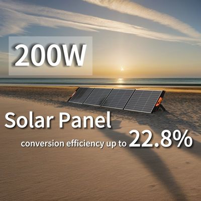 Panel solar de silicio monocristalino de 200W y para suministro competitivo y de energía
