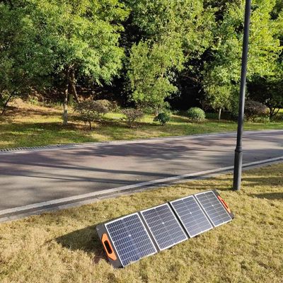 CE 200w Panel solar plegable Panel solar portátil impermeable Mono silicio
