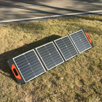 CE 200w Panel solar plegable Panel solar portátil impermeable Mono silicio