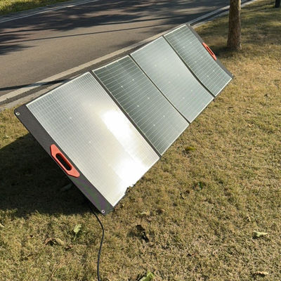 Cargador de sistema fotovoltaico portátil de 200 W con panel de silicio policristalino con certificación CE