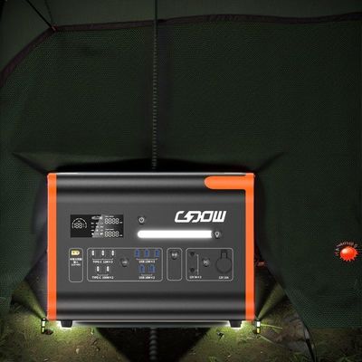 Inversor de onda senoidal puro AT22 2200W fuente de alimentación portátil LCD para el hogar al aire libre