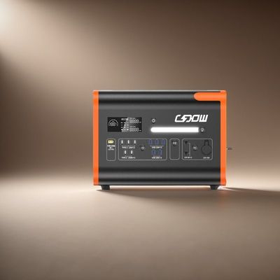 Carga rápida Capacidad nominal 2048wh Estación de energía portátil de litio con panel solar