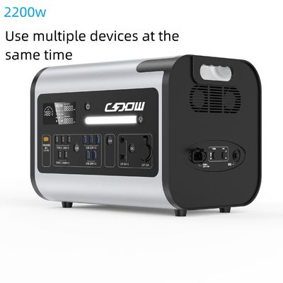 Personalización Pure Sine Wave 220V 2048wh LiFePO4 Generador para la central eléctrica móvil