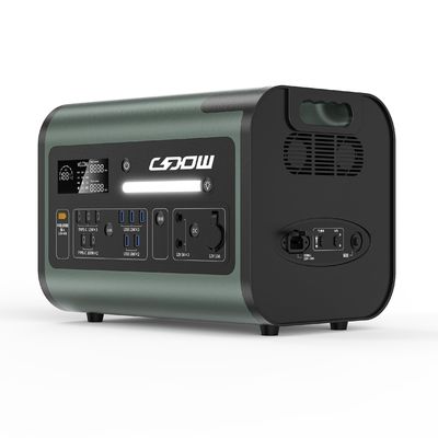 Carga inalámbrica 15W de emergencia de respaldo 2200W de almacenamiento de energía portátil Muestras de centrales eléctricas