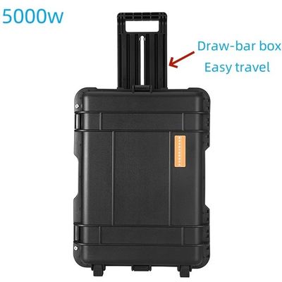 Fuente de alimentación móvil de mano portátil 3000W 4000W 5000W Pico de potencia 8000W Tiempo de carga 6-7h
