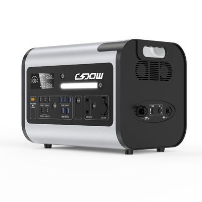 Inversor de onda senoidal pura 220V/2200W Sistema de energía solar Estación de energía para camping al aire libre