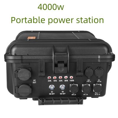 La central eléctrica móvil multifuncional LiFePO4 de 4000W 220V para situaciones de emergencia