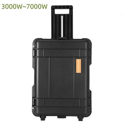 Estación de carga solar móvil al aire libre de 3000W/4000W/5000W con salida máxima de USB/tipo-C de 18W