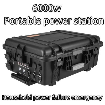 Estación de energía móvil de batería de litio de alta potencia para acampar de emergencia de respaldo