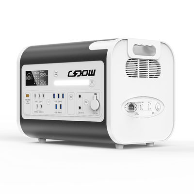 Generador solar de emergencia para el hogar de 2200W LiFePO4 con carga rápida y carga inalámbrica