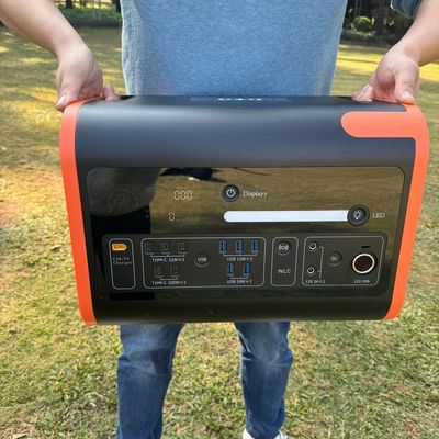 Generador solar de batería de litio de 2000W 2200W para campamentos y soluciones de energía de emergencia