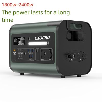 Generador solar para centrales eléctricas de emergencia y camping al aire libre