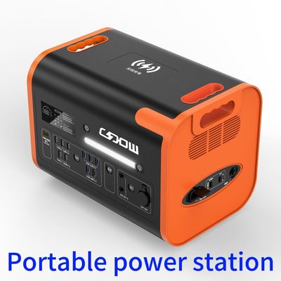 Fuente de alimentación móvil recargable de tipo C Estación solar de 2200 W para teléfonos móviles portátiles