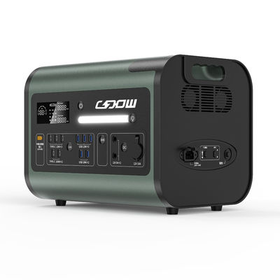 Tipo-C Producción Estación de energía móvil para hogares y campings Cerca de 25 kg 2048wh Generador solar