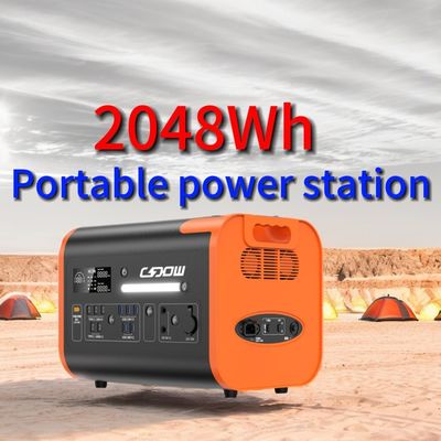 Batería portátil de litio hierro fosfato de 600W 1800W 2000W para la central eólica solar
