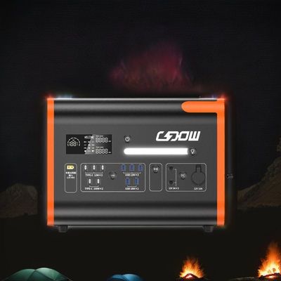 AT22 LiFePO4 Recarga de emergencia Tesoro 2000W Estación eléctrica de almacenamiento de energía de campamento portátil