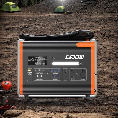 AT22 LiFePO4 Recarga de emergencia Tesoro 2000W Estación eléctrica de almacenamiento de energía de campamento portátil